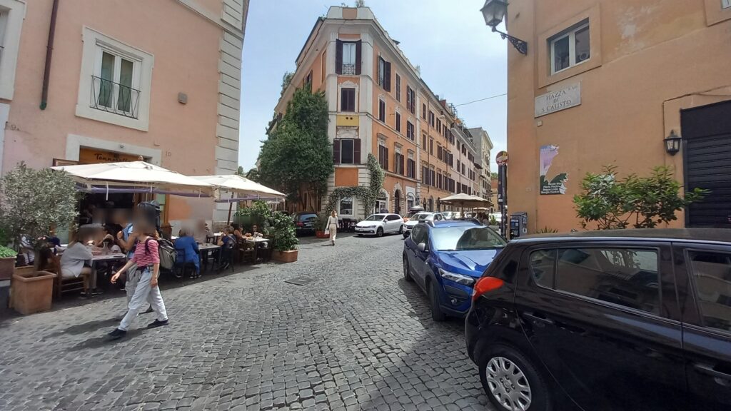 Trastevere città di Roma viaggio con gli amici