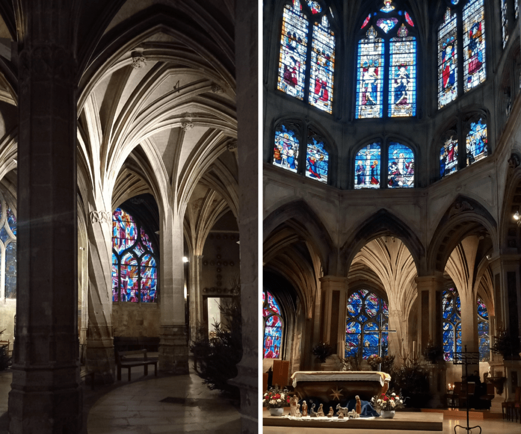 Parigi Gotica Chiesa di Saint Séverin In viaggio con gli amici