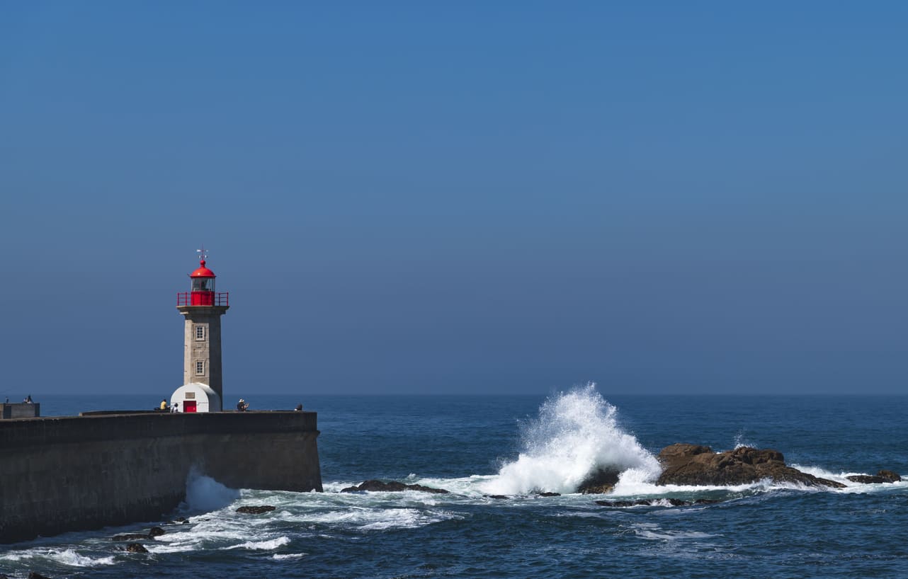 Il faro di Felgueiras, Porto (In Viaggio Con Gli Amici)